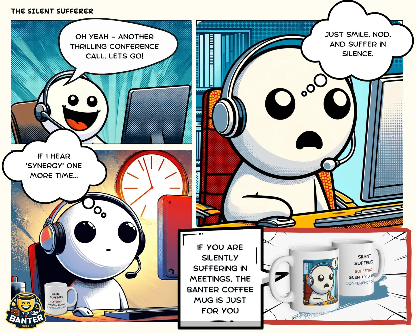 Silent Sufferer - Banter Mugs