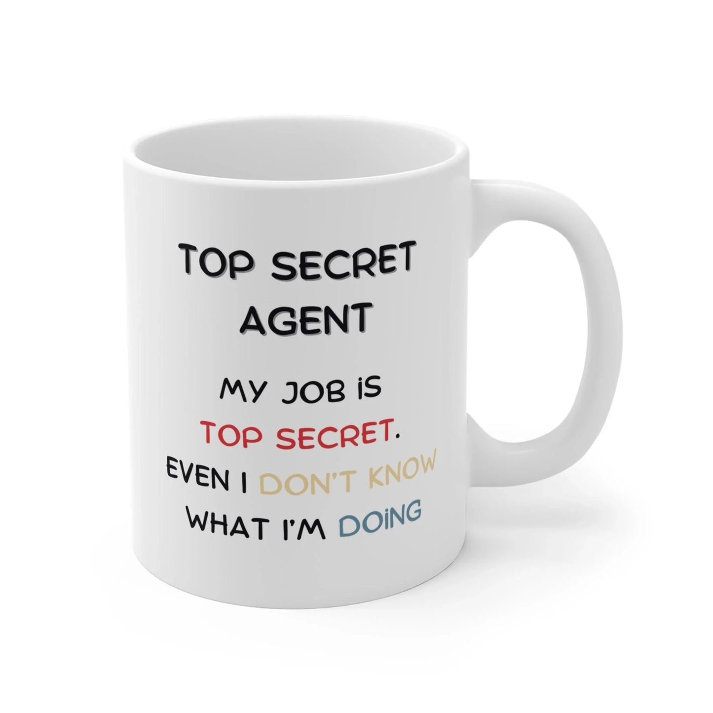 Top Secret Agent - Banter Mugs