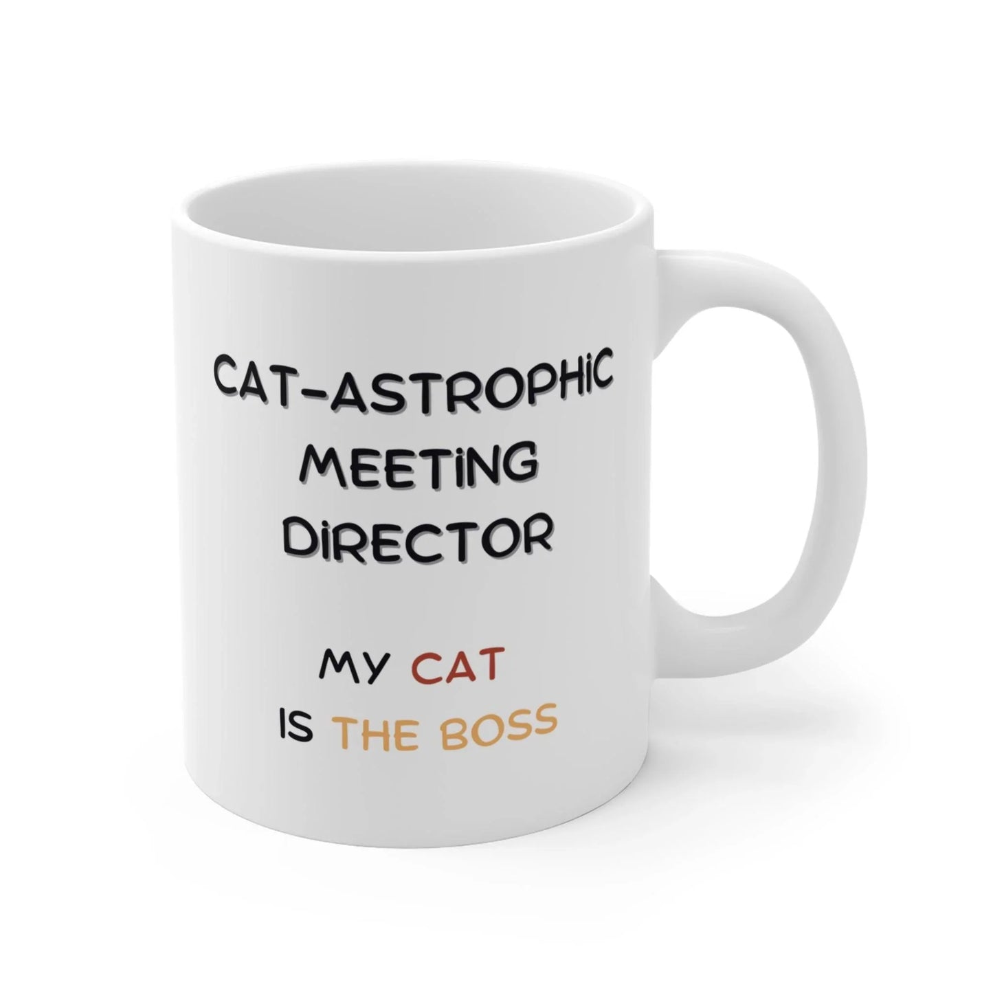 Cat-astrophic Meeting Director - Banter Mugs