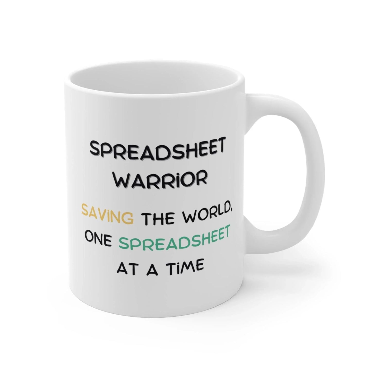 Spreadsheet Warrior - Banter Mugs