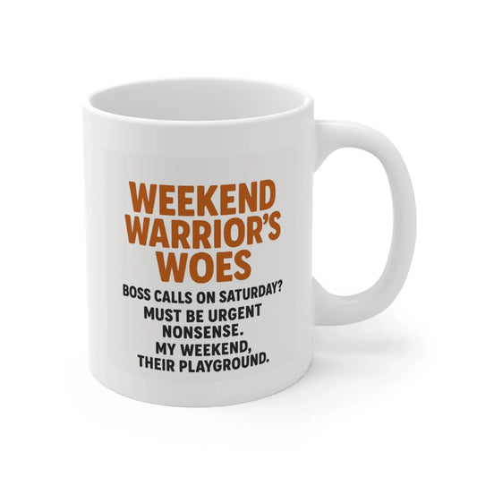 BanterGPT - Weekend Warrior's Woes - Banter Mugs