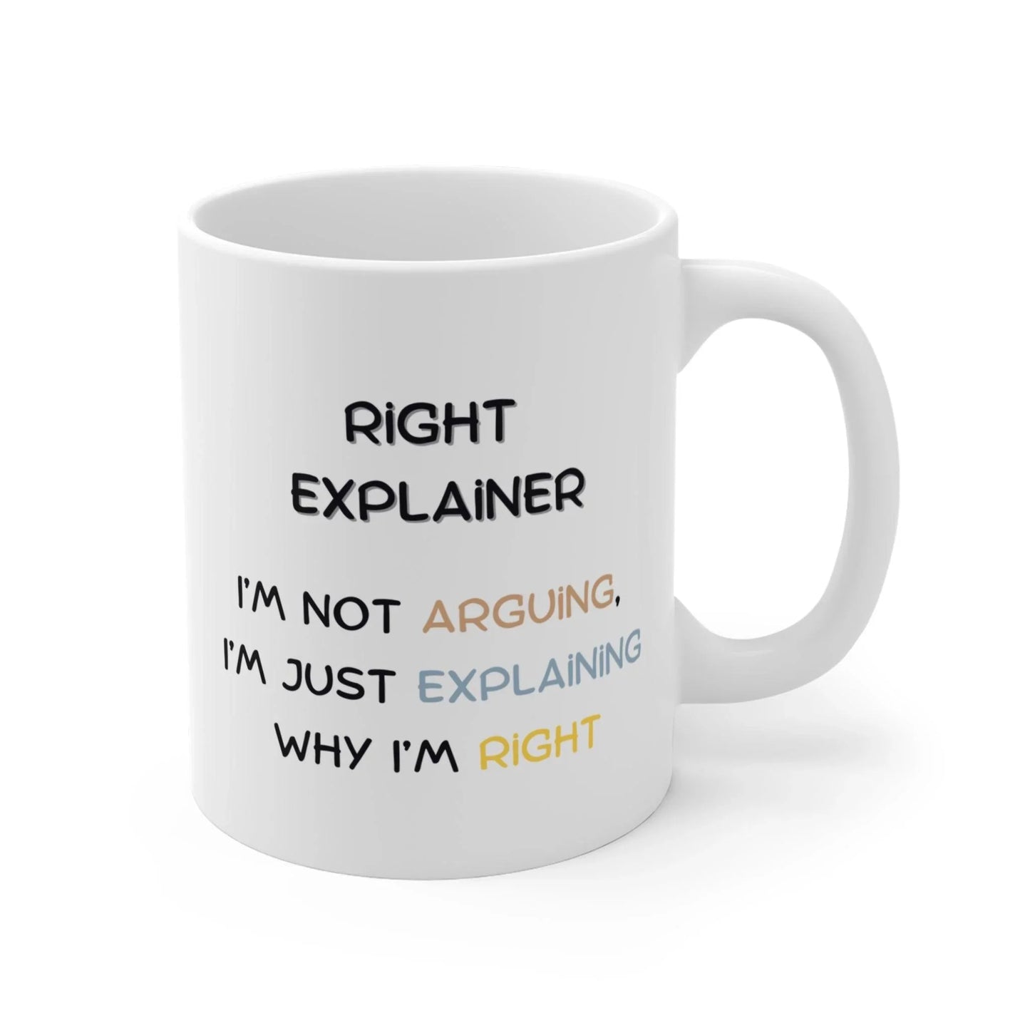 Right Explainer - Banter Mugs