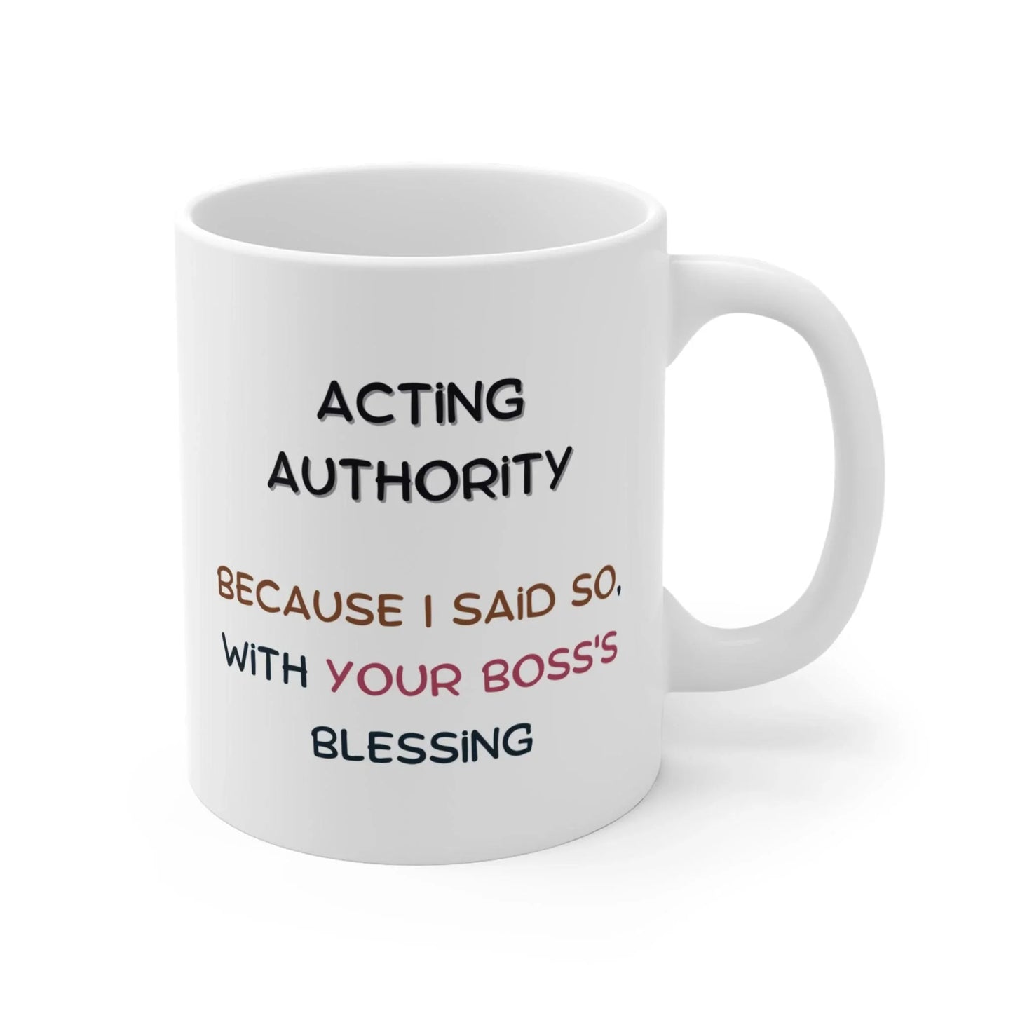 Acting Authority - Banter Mugs