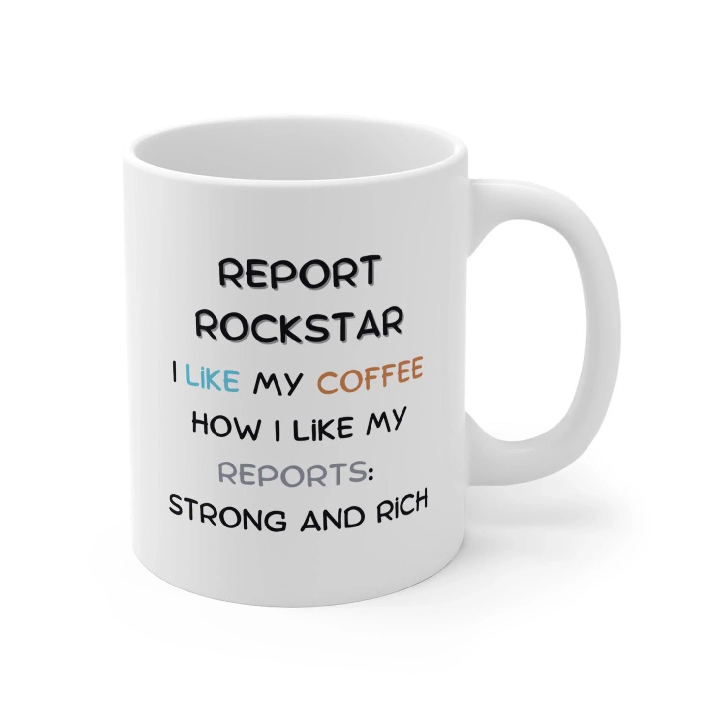 Report Rockstar - Banter Mugs