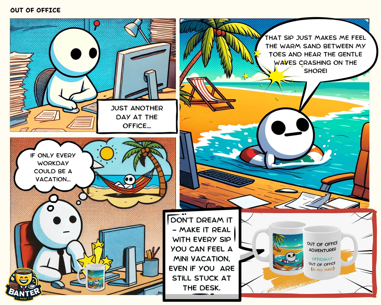 Out of Office - Banter Mugs