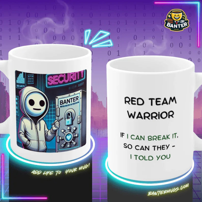 Red Team Warrior - Banter Mugs