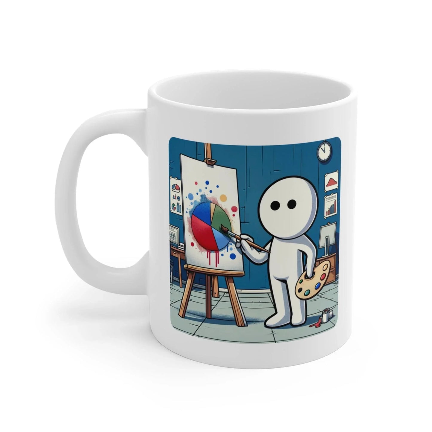 Pie Chart Artist - Banter Mugs