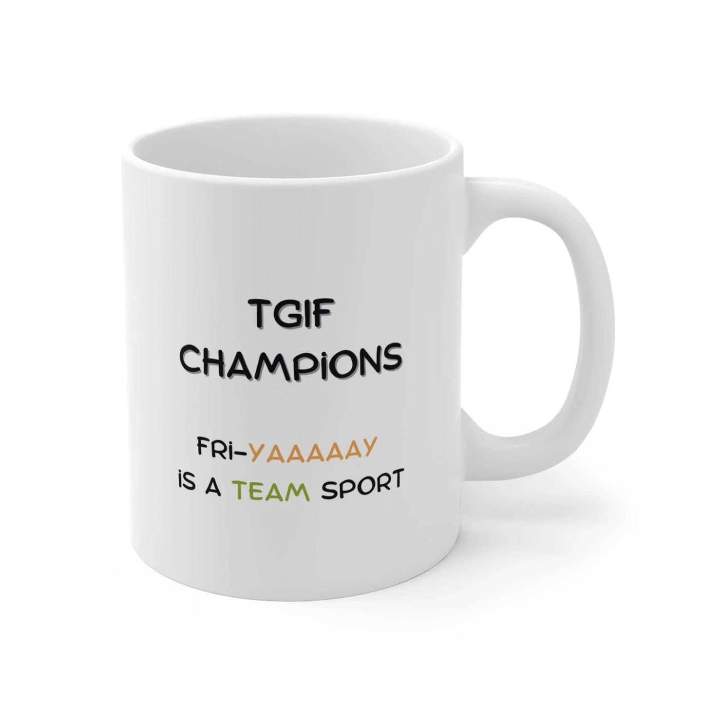 TGIF Champions - Banter Mugs
