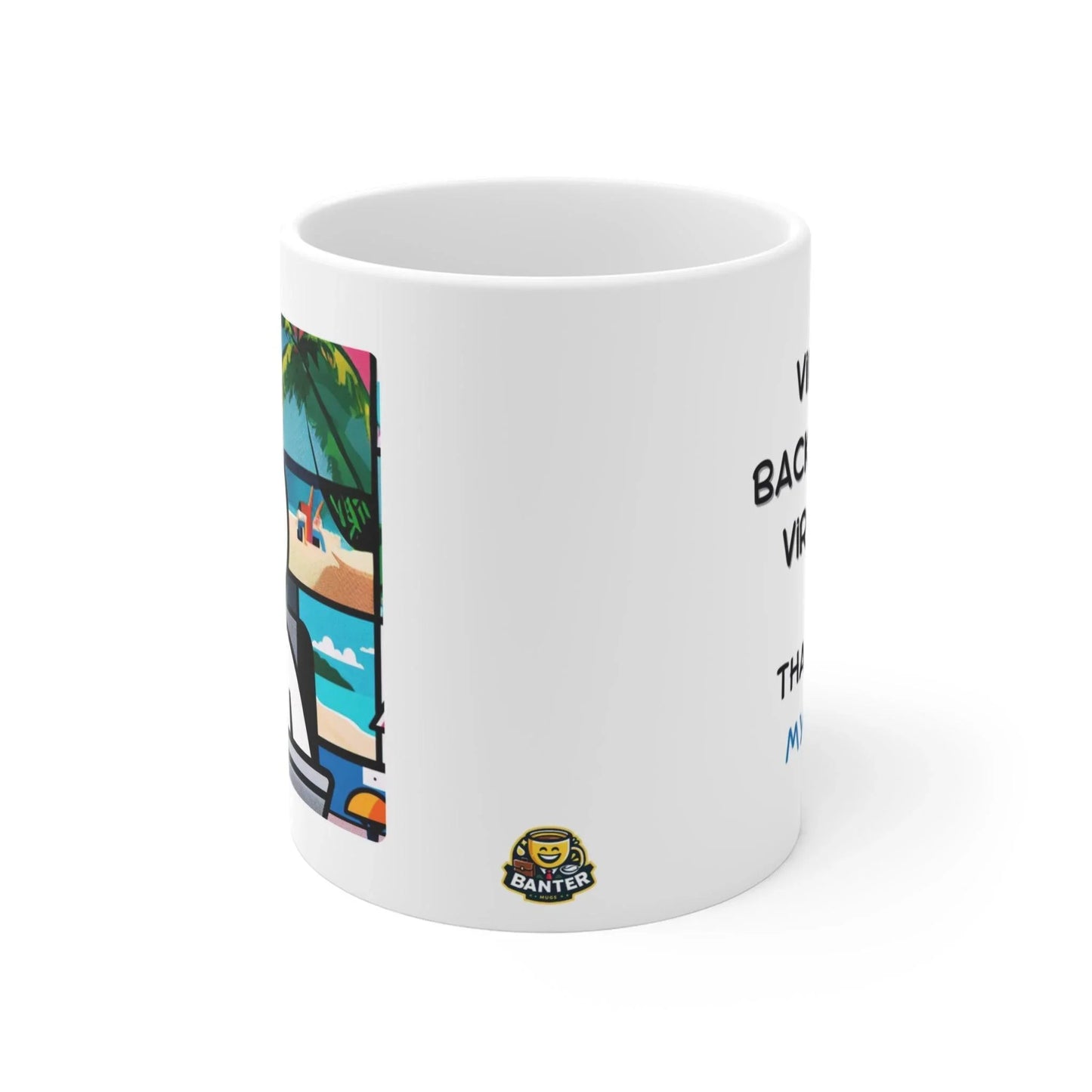Virtual Background Virtuoso - Banter Mugs