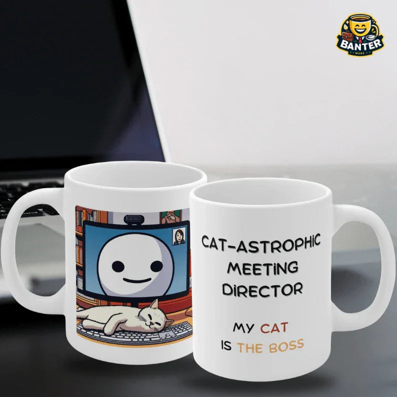 Cat-astrophic Meeting Director - Banter Mugs