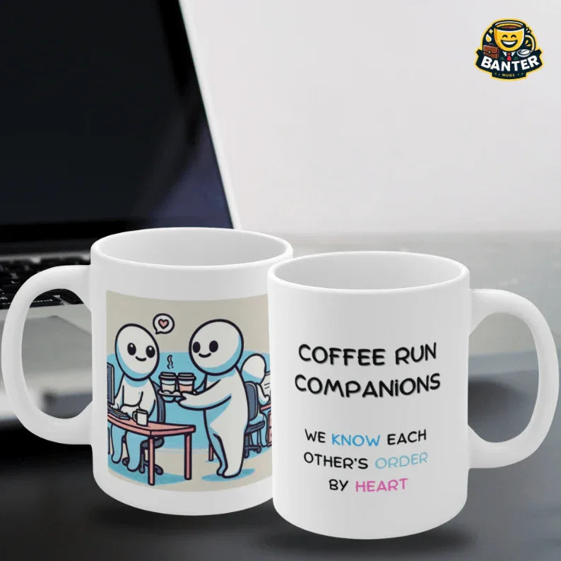Coffee Run Companions - Banter Mugs