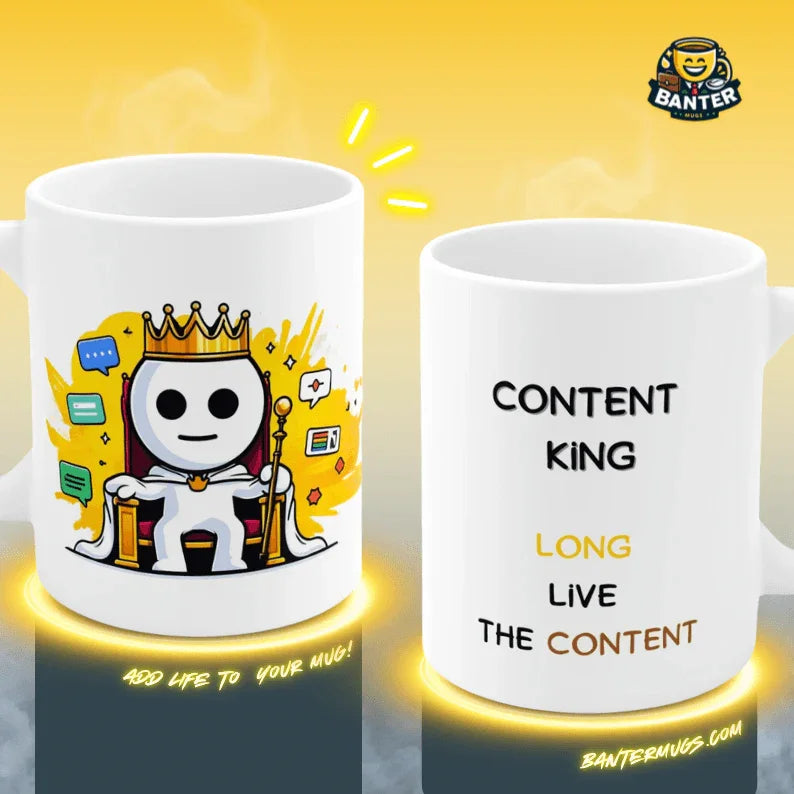 Content King - Banter Mugs