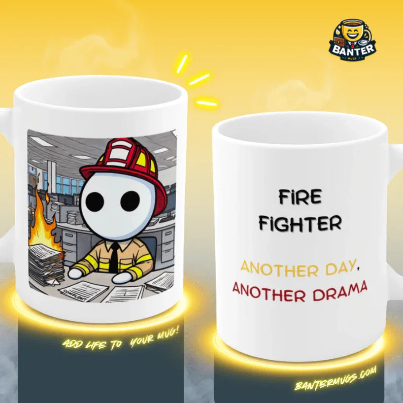 Firefighter - Banter Mugs