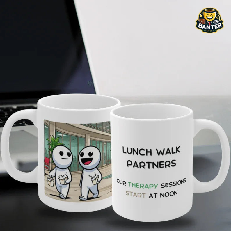 Lunch Walk Partners - Banter Mugs