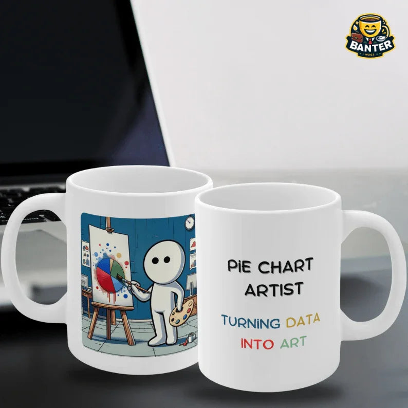 Pie Chart Artist - Banter Mugs