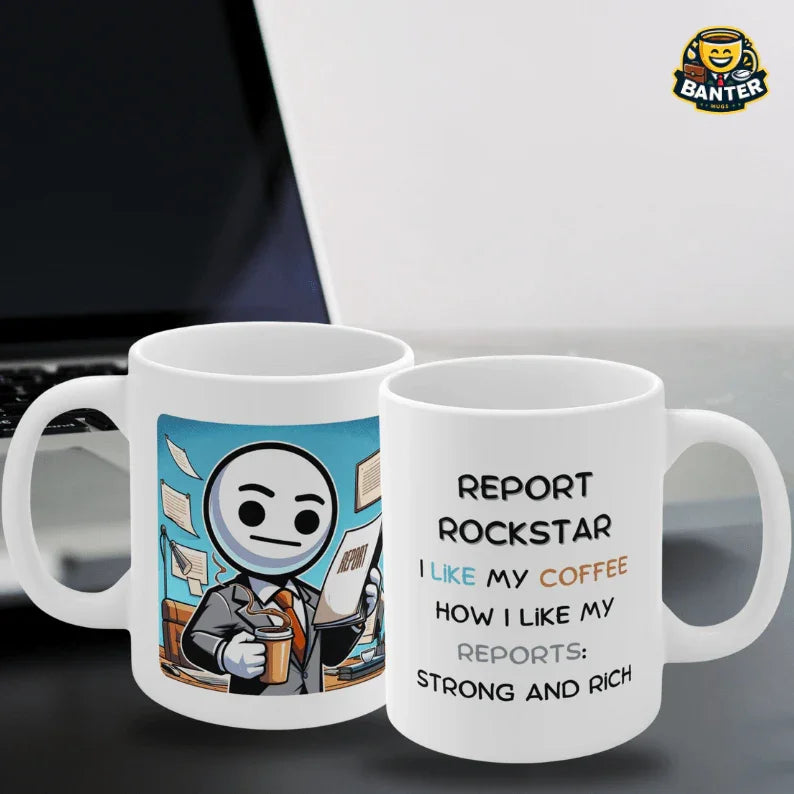 Report Rockstar - Banter Mugs