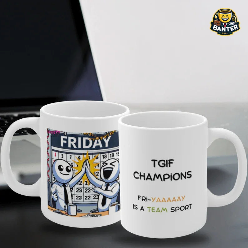 TGIF Champions - Banter Mugs