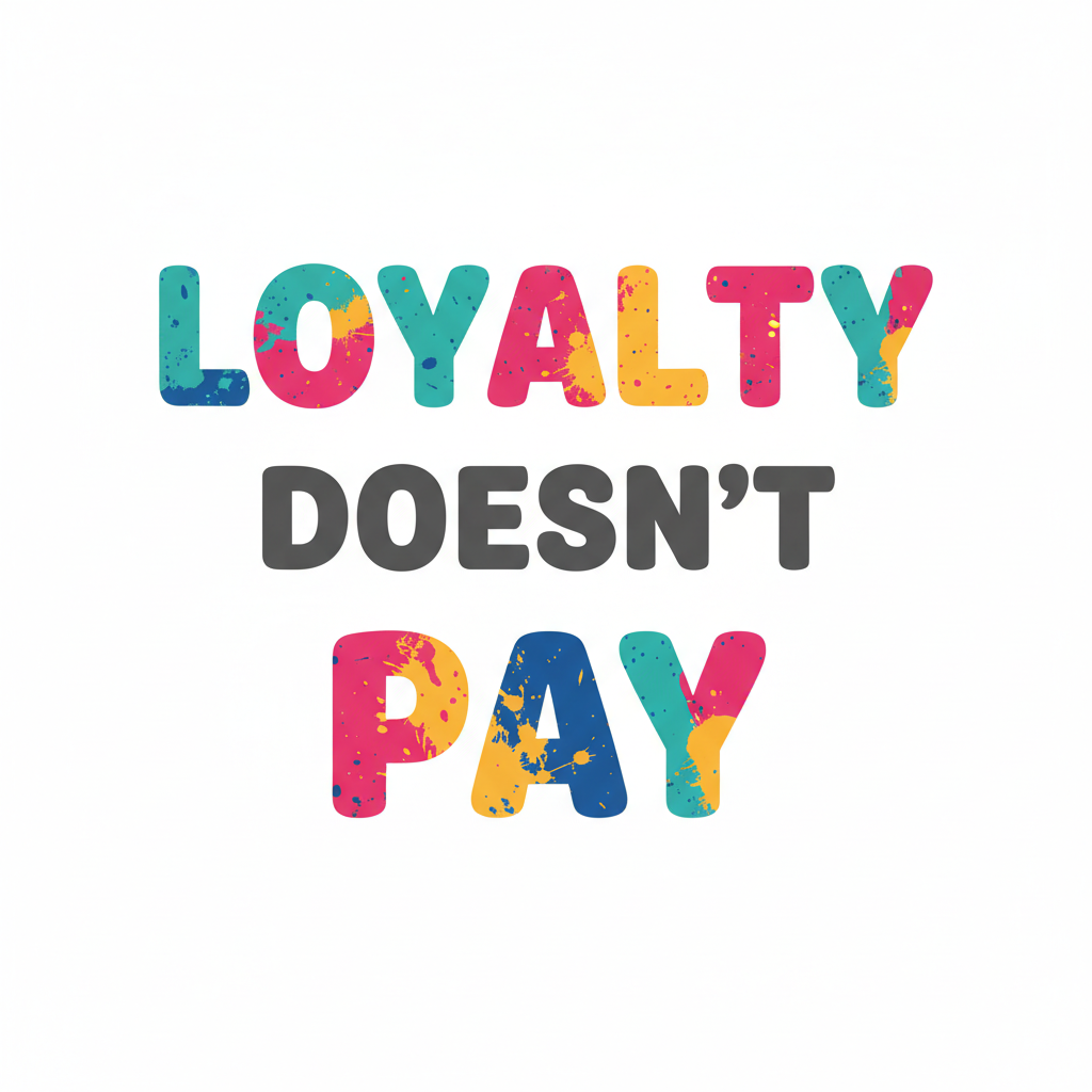 Loyalty Doesn’t Pay