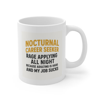 BanterGPT - Nocturnal Career Seeker - Banter Mugs 